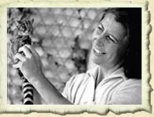 Sue Hart with Animal