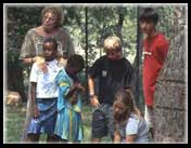 sue with the children